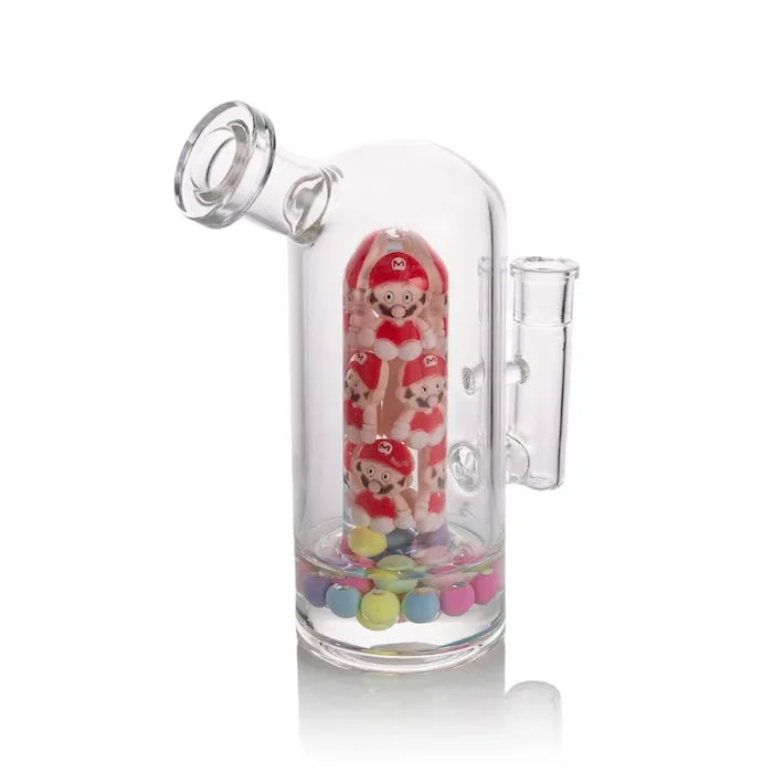 Fun Capsule Rig Glass Water Pipe - Discreet Smoker