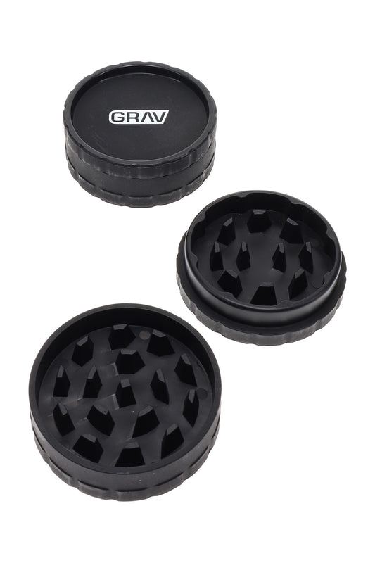 GRAV 2.5" Hemp Plastic 2-Piece Grinder