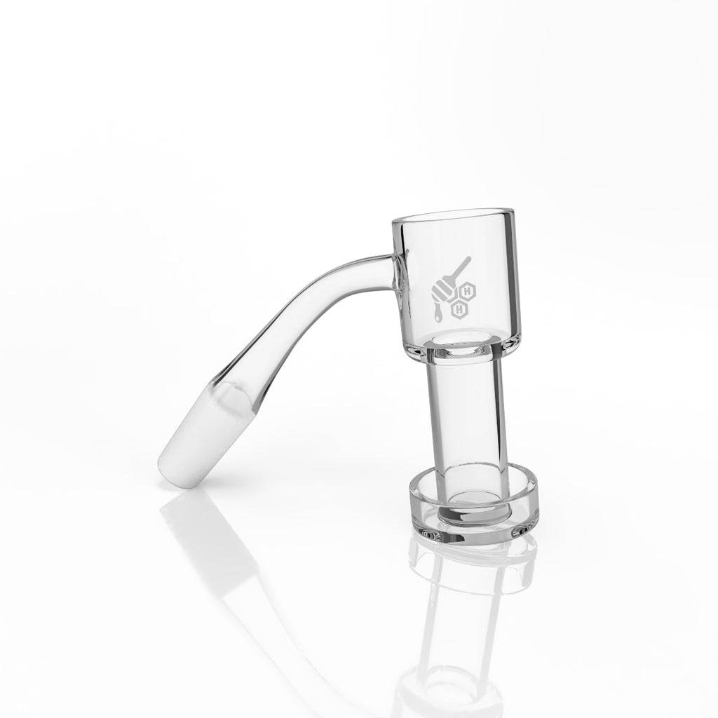 HONEYSUCKLE QUARTZ BANGER - 45° DEGREE | YL - Discreet Smoker
