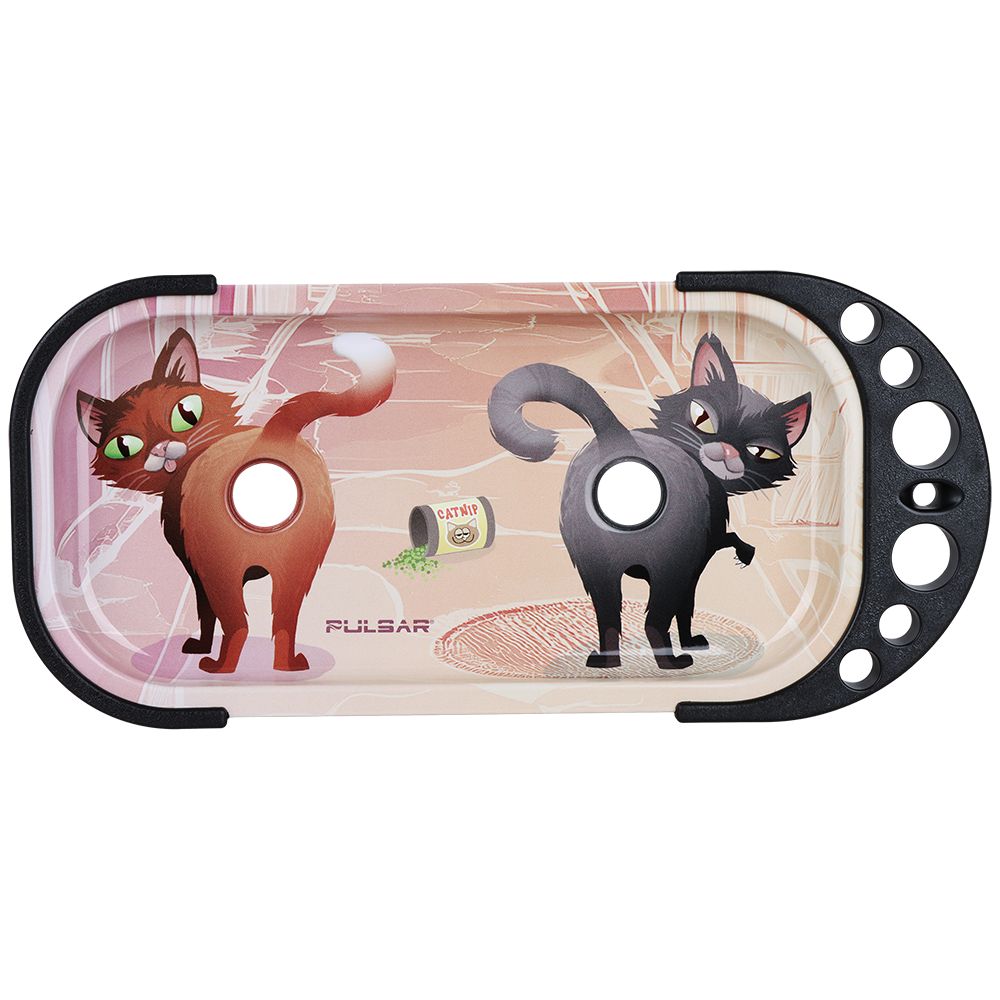 Pulsar Elevated Cone Rolling Tray Console | 9.25"x4.25" - Discreet Smoker