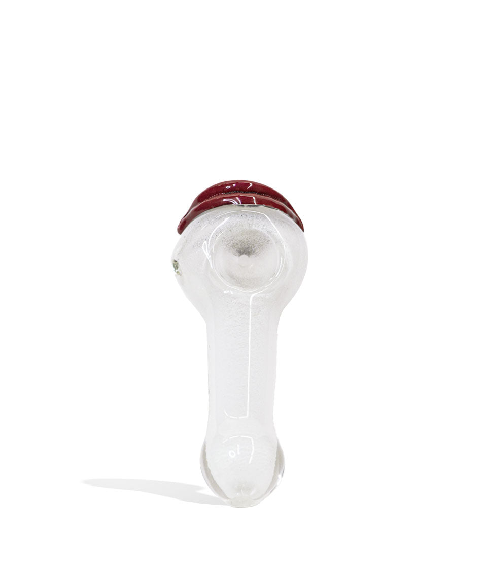 4 inch Glow in the Dark Hand Pipe with Eye Design - Discreet Smoker