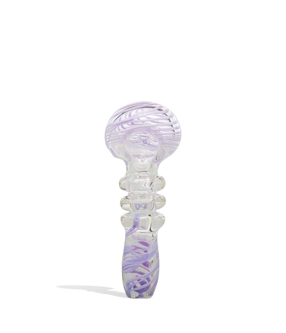 4 inch Spoon Hand Pipe with Slime Color - Discreet Smoker