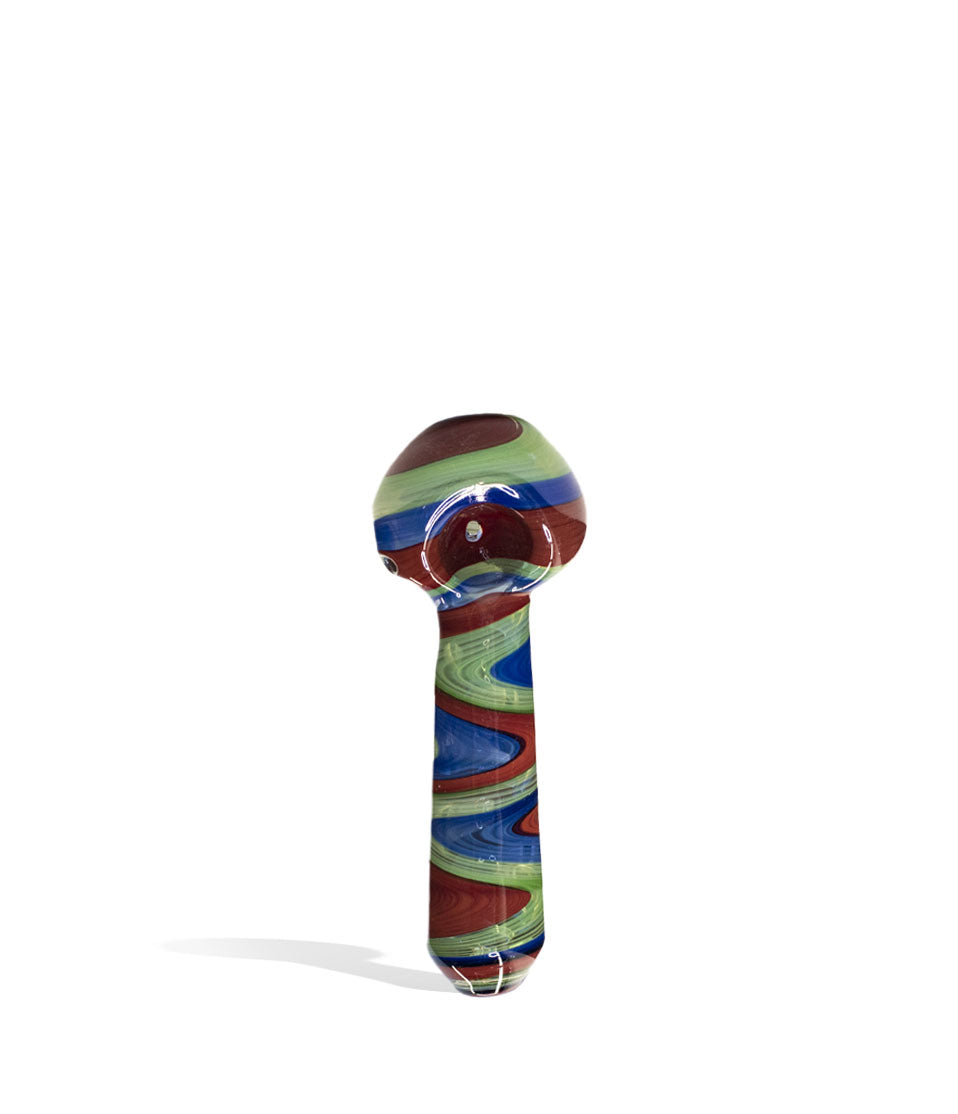 4 Inch Zig Zag Hand Pipe - Discreet Smoker
