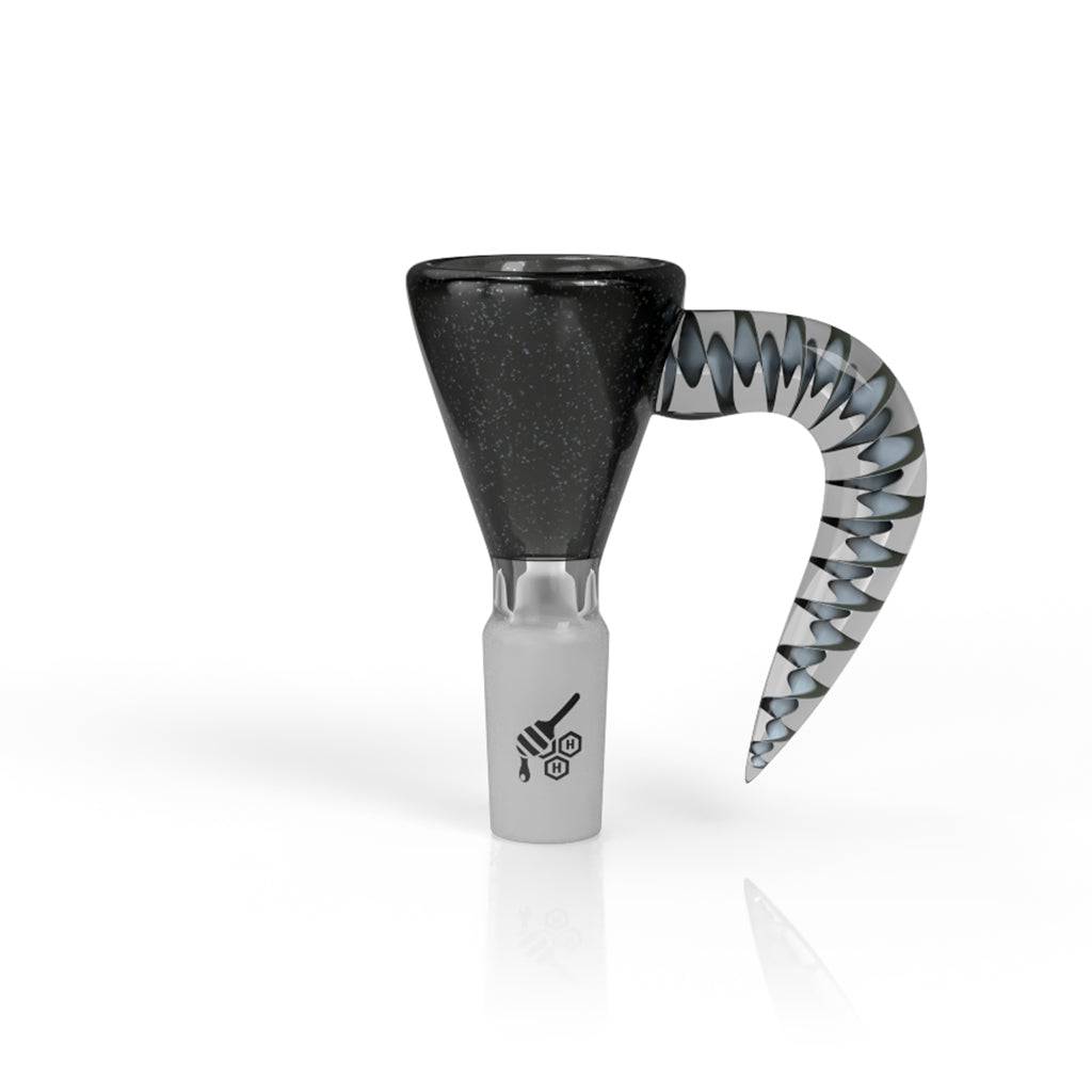DICHRO GALAXY MARTINI WITH HORN PULL SLIDE - Discreet Smoker