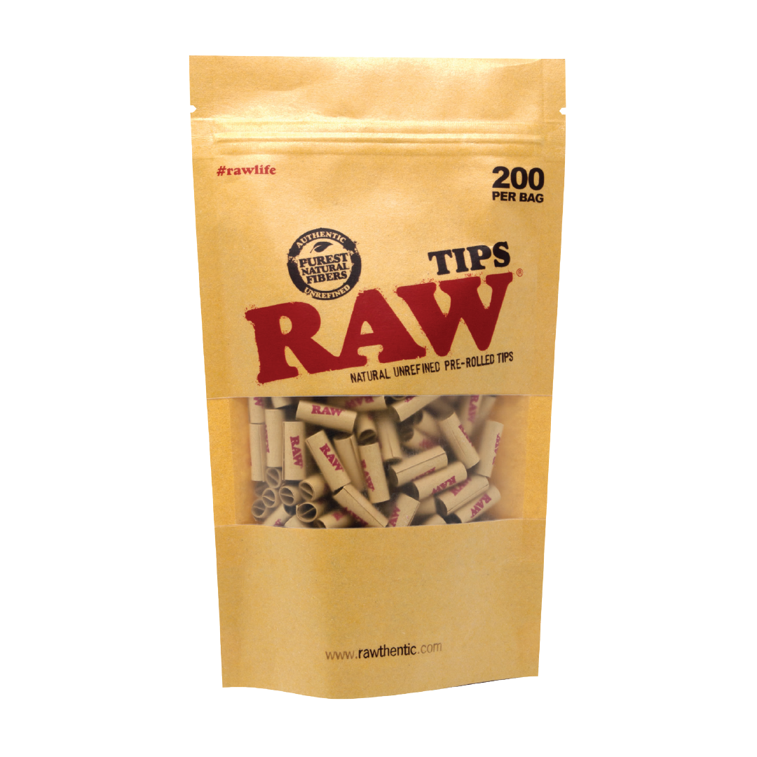 RAW rolling paper Tips - Discreet Smoker