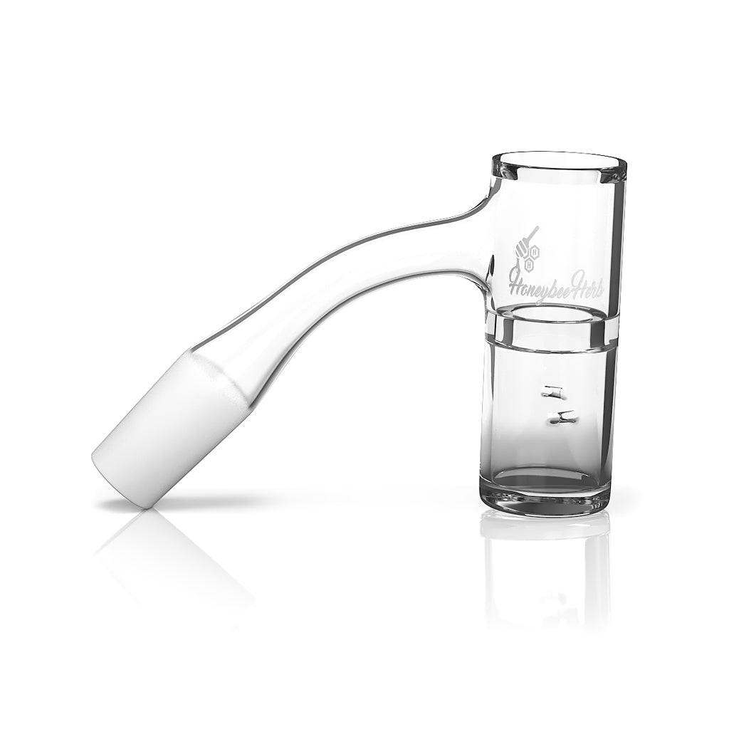 HONEY WELL QUARTZ BANGER - 45° DEGREE | BL - Discreet Smoker