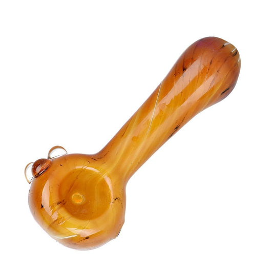 Mellow Mood Glass Spoon Pipe - 4.25" - Discreet Smoker