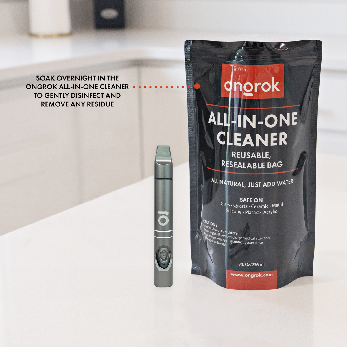 Ongrok Meditation Pipe - Discreet Smoker
