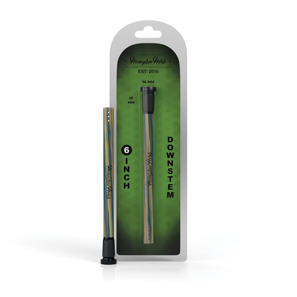CANDY STRIPPED DOWNSTEM - Discreet Smoker