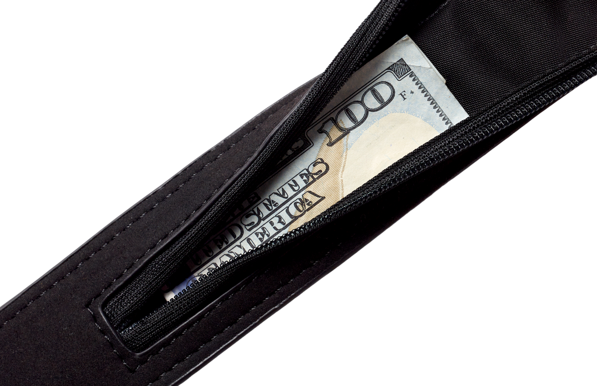 Citizen Hyde, Lockable Odor Resistant Crossbody Wallet - Discreet Smoker