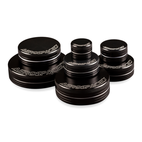 Aerospaced 2 Piece Grinder - Discreet Smoker