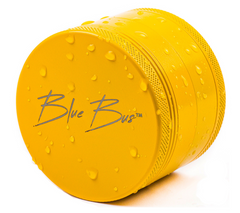 Bluebus Z1 2.5" Ceramic Grinder Yellow - Discreet Smoker
