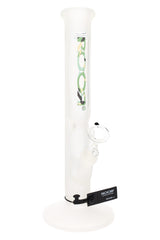 ROOR Frosted Straight Tube Bong – Ice Pinch – 5 mm – 14″ – 45 mm - Discreet Smoker