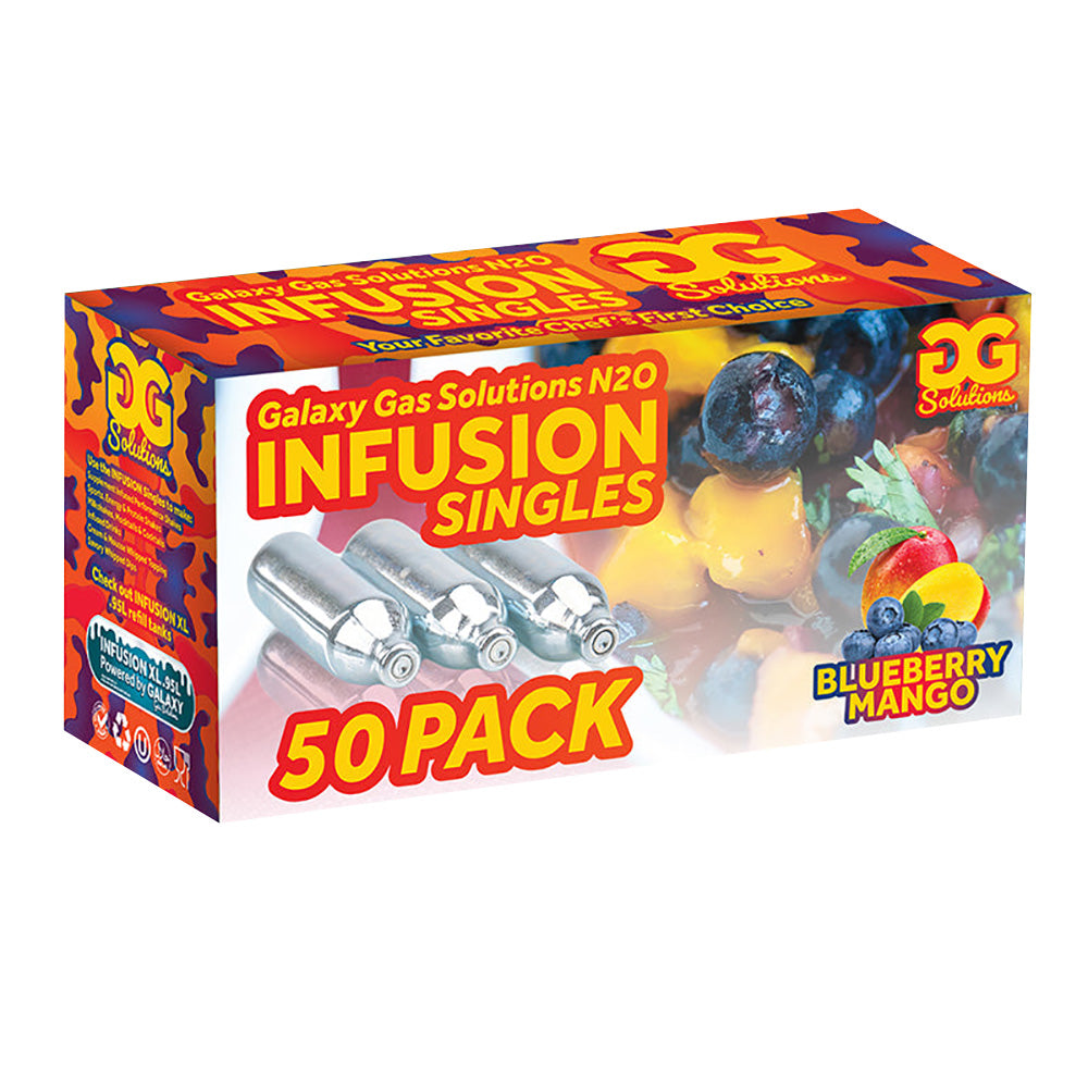Galaxy Gas Infusion Cream Chargers 50pcs - Discreet Smoker