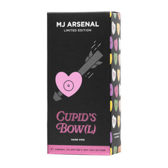 MJ Arsenal Cupid's Bow(l) Valentine's Day Glass Pipe - Discreet Smoker