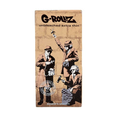 G-ROLLZ x Banksy's Graffiti Papers + Tips | 50pc | King Size | 16pk Display - Discreet Smoker
