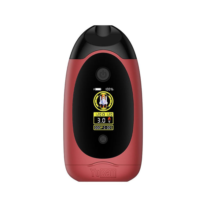 Yocan Dubb Dual Cartridge 510 Vape Battery | 750mAh, Burgundy
