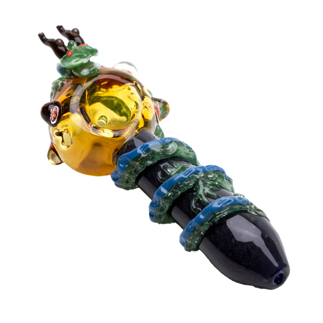 Empire Glass Works Dragon Sphere Dry Pipe - Discreet Smoker