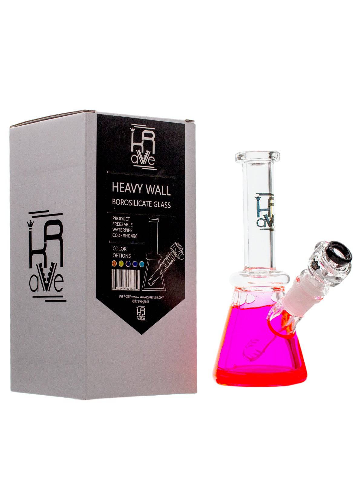 Krave Glass Lab Mini Beaker Bong