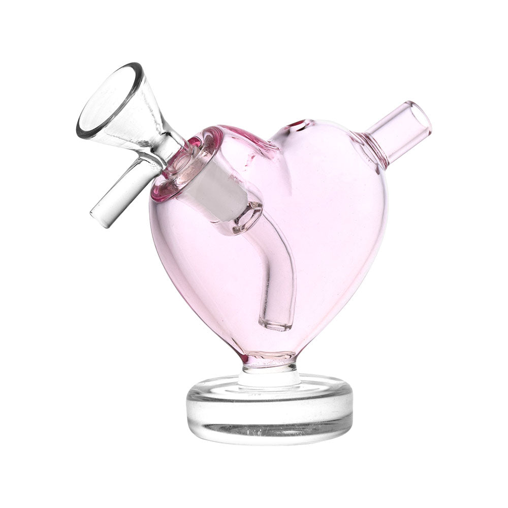 From The Heart Glass Mini Bubbler - 3" / 10mm F - Discreet Smoker
