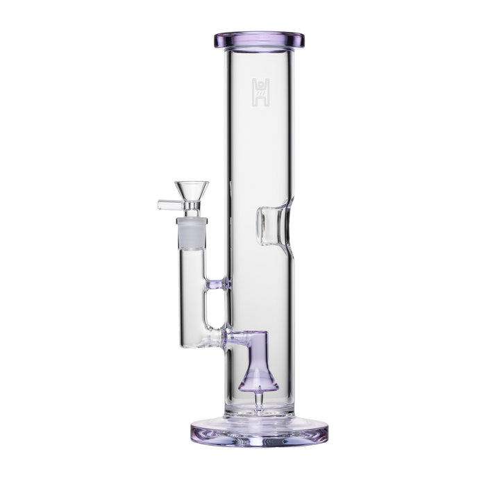 Human Grade 12" Tube Water Pipe, Lavender