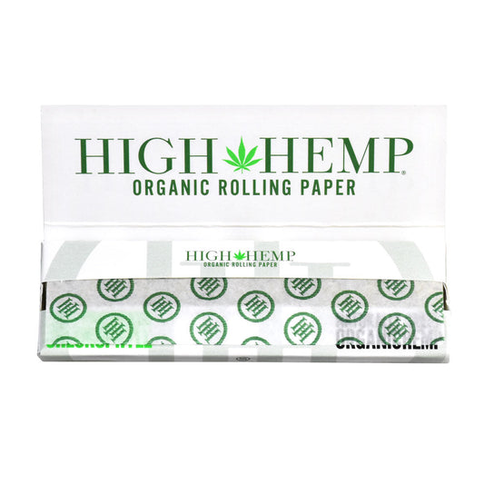 High Hemp Organic Rolling Papers - Discreet Smoker