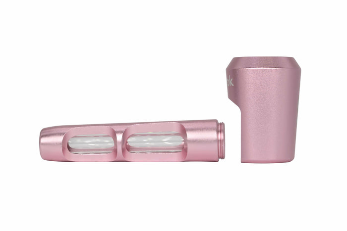 Aluminum Spoon Pipe, Pink