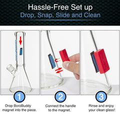 BoroBuddy Mini™ Magnetic Cleaner - Discreet Smoker