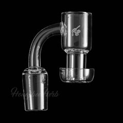 HONEYSUCKLE QUARTZ BANGER - 90° DEGREE | YL - Discreet Smoker