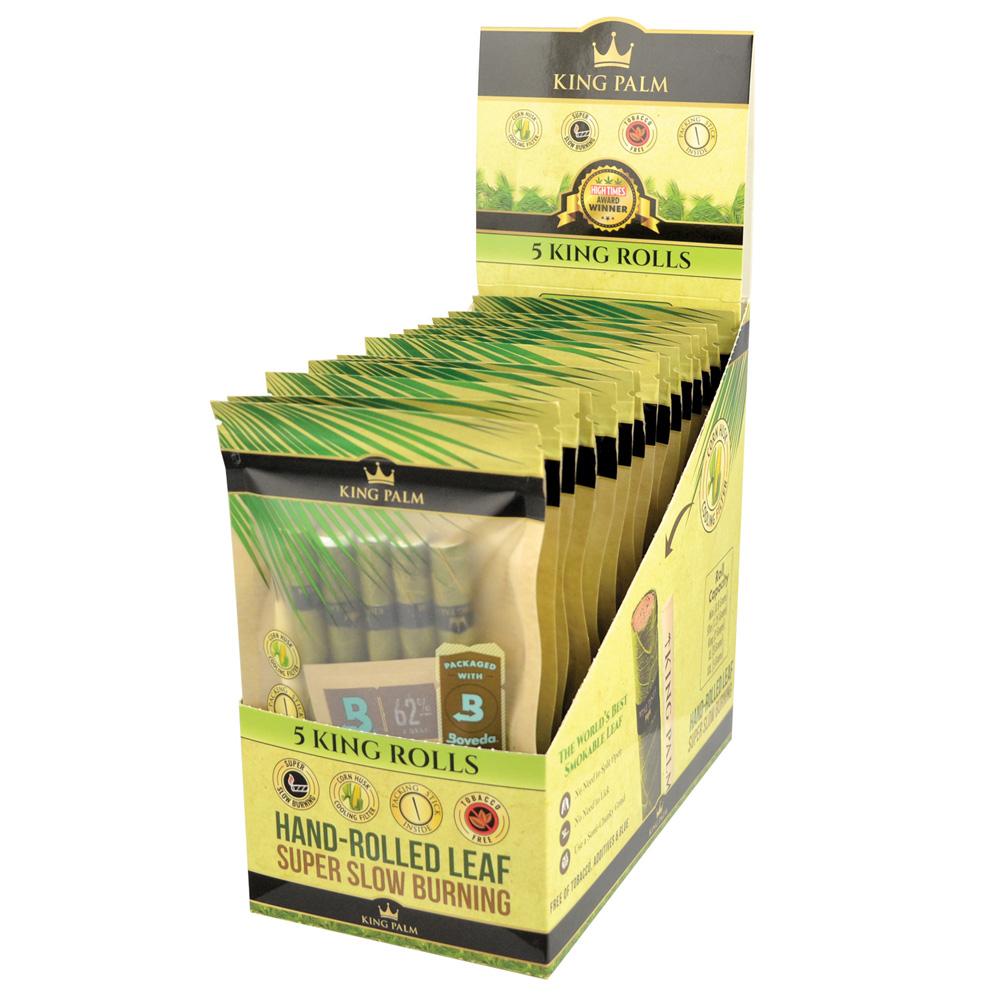 King Palm King Size Leaf Rolls - Discreet Smoker