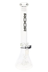 ROOR Tech 18" Stemless Beaker Bong with Showerhead Perc – Clear Glass GOG - Discreet Smoker