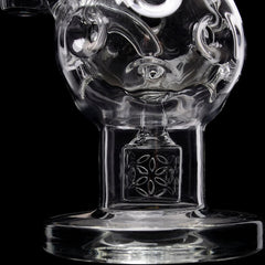 Calibear Exosphere Seed Of Life Dab Rig - Discreet Smoker
