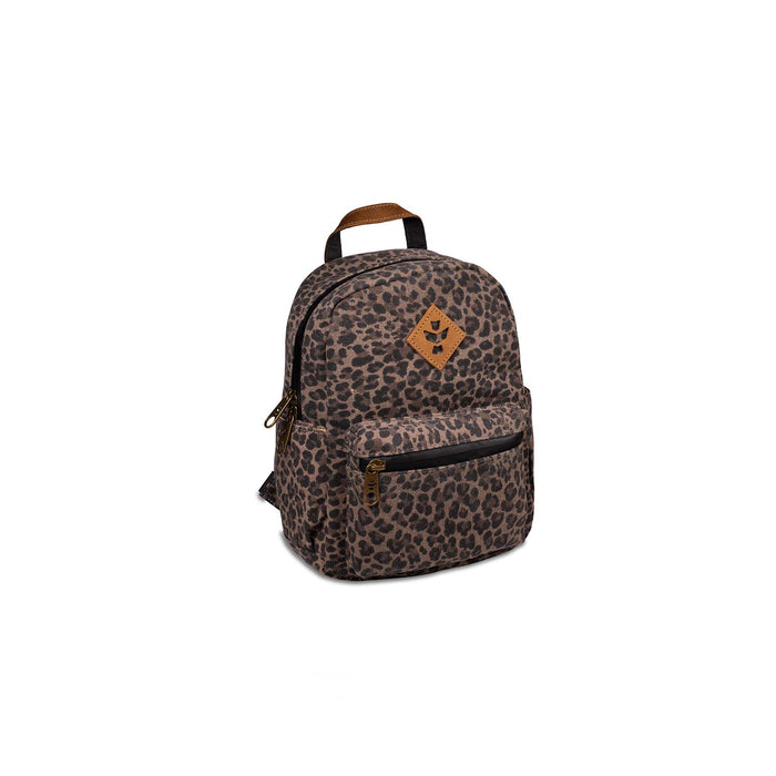 Revelry Shorty - Smell Proof Mini Backpack, Leopard