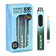 Pulsar Digital Display Thermo Change 510 Battery | 650mAh - Discreet Smoker
