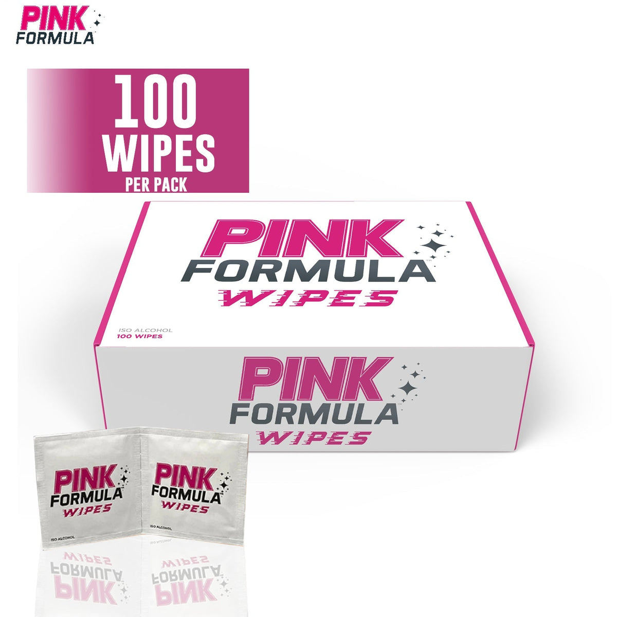 Pink Wipes - ISO All Purpose: Single Pack