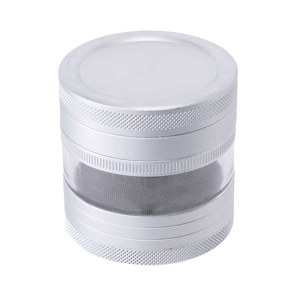 SEE THROUGH CHAMBER GRINDER - Discreet Smoker