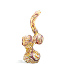5 inch Full Art Colored Bubbler - Discreet Smoker