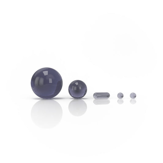 GHOST GLASS DAB MARBLE SET - Discreet Smoker