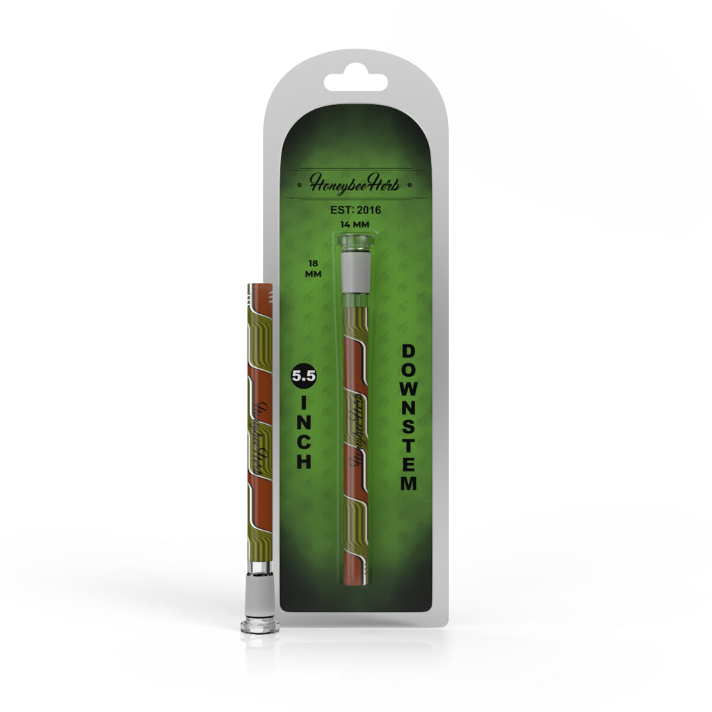 CHROMATIC STRIPE DOWNSTEM - Discreet Smoker