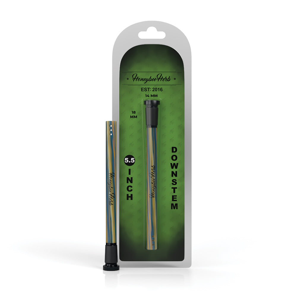 CANDY STRIPPED DOWNSTEM - Discreet Smoker