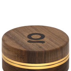 ONGROK 3 Inch, 2-Piece Walnut Grinder - Discreet Smoker