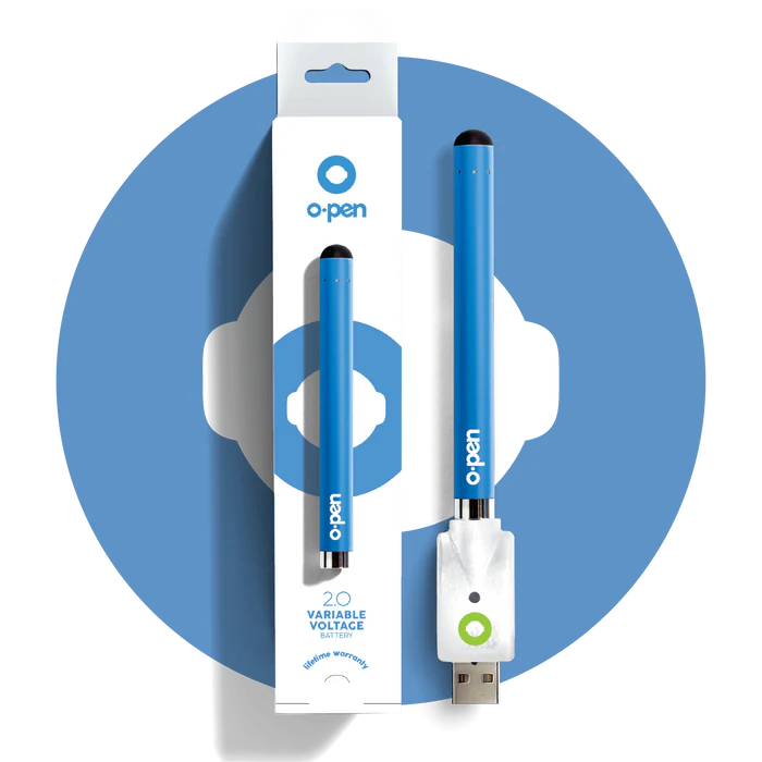 O.pen 2.0 Variable Voltage 510 Battery, Blue
