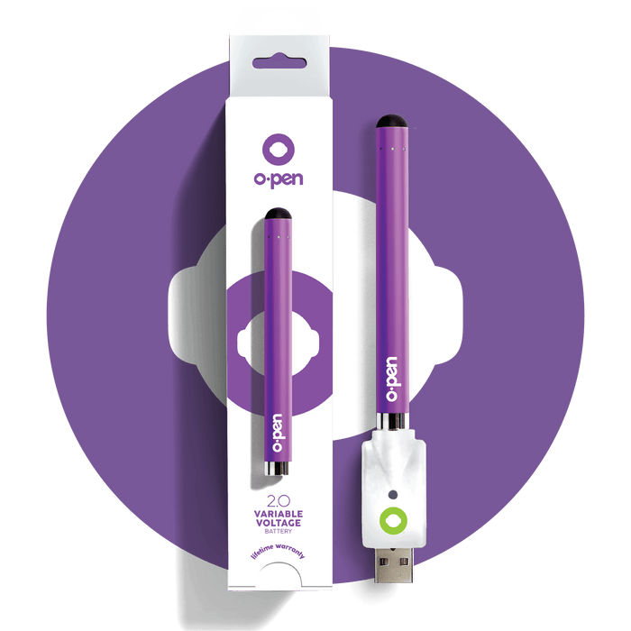 O.pen 2.0 Variable Voltage 510 Battery, Purple