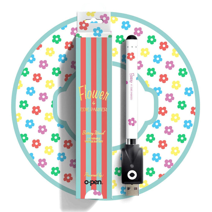 O.pen 2.0 Variable Voltage 510 Battery, Edie Parker - Flower