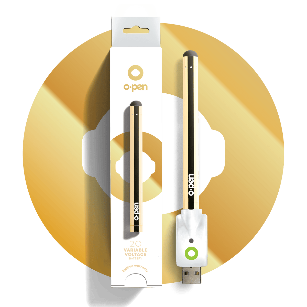 O.pen 2.0 Variable Voltage 510 Battery - Discreet Smoker