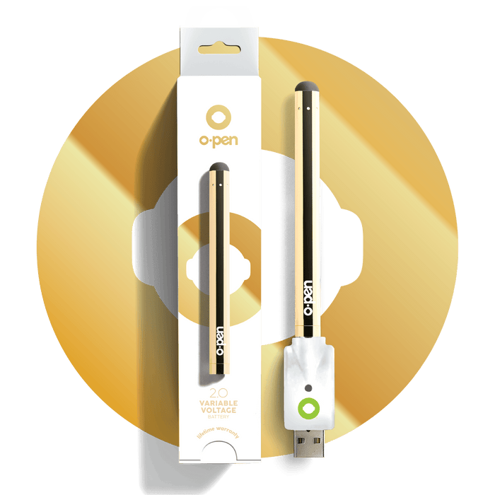 O.pen 2.0 Variable Voltage 510 Battery, Gold