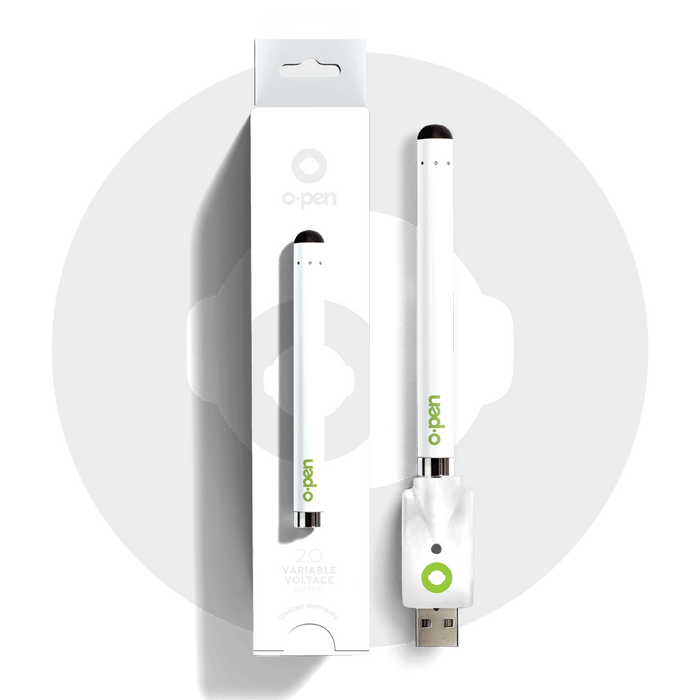 O.pen 2.0 Variable Voltage 510 Battery, White