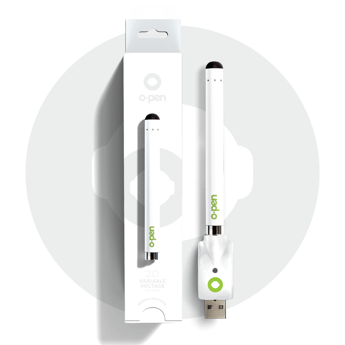 O.pen 2.0 Variable Voltage 510 Battery - Discreet Smoker