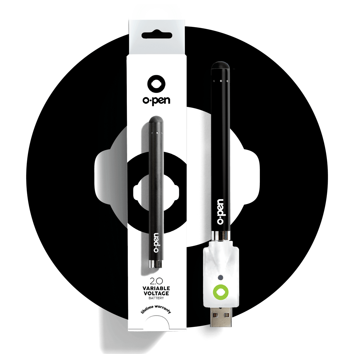 O.pen 2.0 Variable Voltage 510 Battery - Discreet Smoker