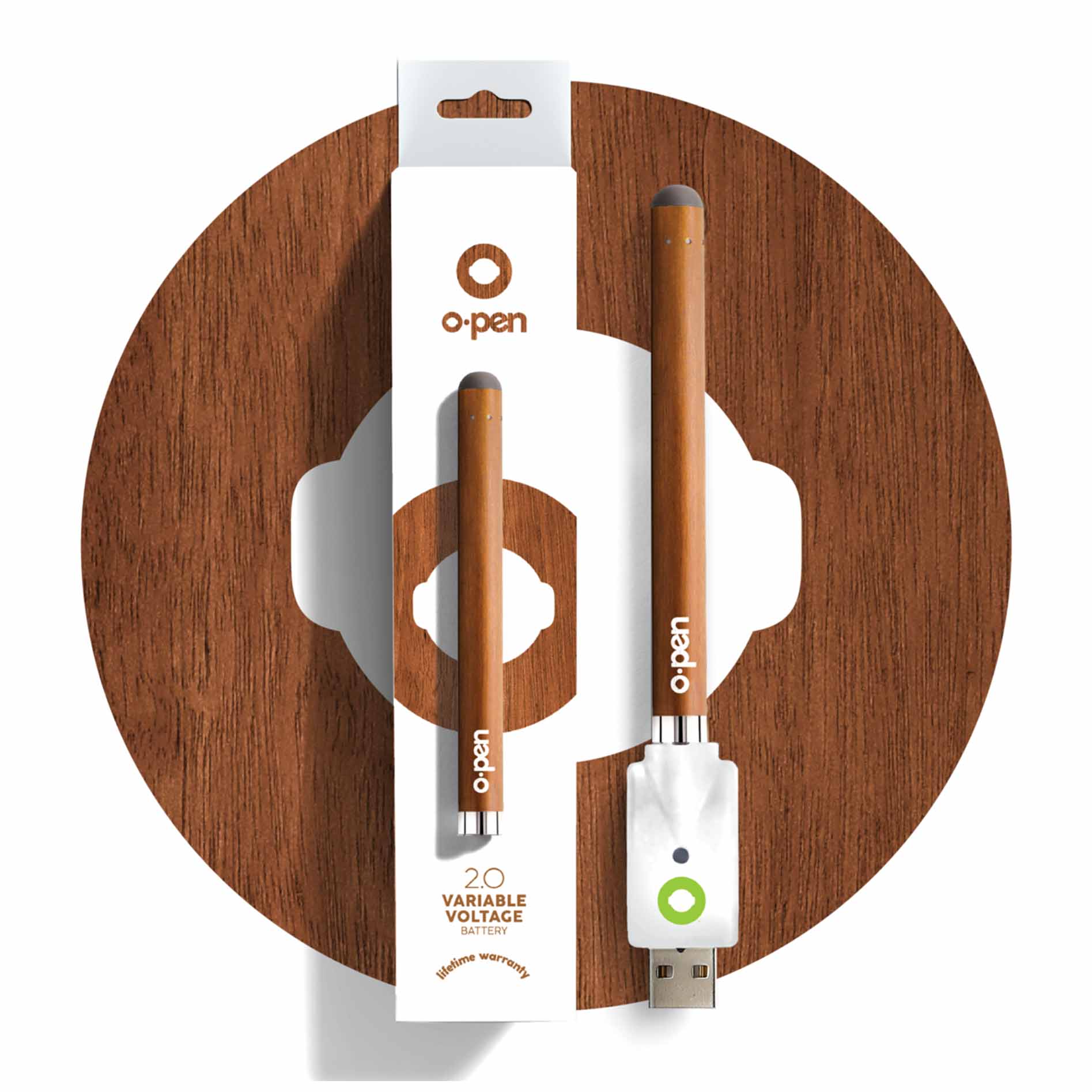 O.pen 2.0 Variable Voltage 510 Battery - Discreet Smoker